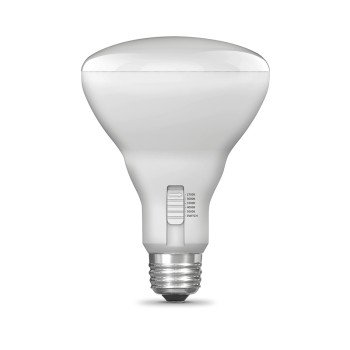 Feit Electric BR30DM/6WYCA/2 LED Bulb, BR30 Lamp, E26 Lamp Base, White, Tunable White Light