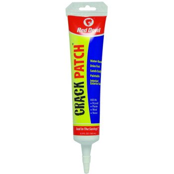 Red Devil 0805 Spackling Paste White, White, 5.5 fl-oz Squeeze Tube