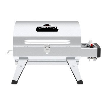 GrillPro 201114 Tabletop Gas Grill, 10,000 Btu, Propane, 1-Burner, 200 sq-in Primary Cooking Surface