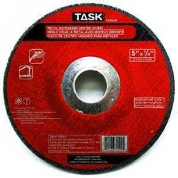 TASK 32508B Cutting Wheel, 5 in Dia, 1/8 in Thick, 7/8 in Arbor