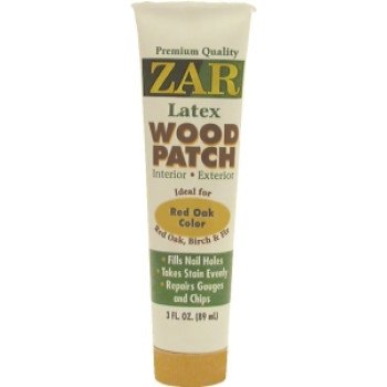 ZAR 31041 Wood Patch, Paste, Amine, Red Oak, 3 oz Tube