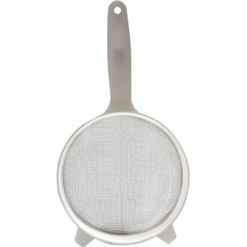 Norpro 2138 Strainer, Stainless Steel, 8-1/2 in Dia, Plastic Handle