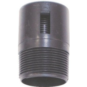 US Hardware P-178C Check Valve, Male Thread, ABS, Black