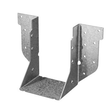 Simpson Strong-Tie HHUS HHUS46 Joist Hanger, 5-3/16 in H, 3-5/8 in W, 4 x 6 in, Galvanized, Face Mounting