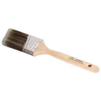 Linzer 2853-2 Paint Brush, 2 in W, 2-3/4 in L Bristle, Nylon/Polyester Bristle, Sash Handle