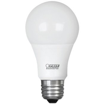 Feit Electric A800/3DIM/LEDI LED Bulb, General Purpose, A19 Lamp, 60 W Equivalent, E26 Lamp Base, Dimmable