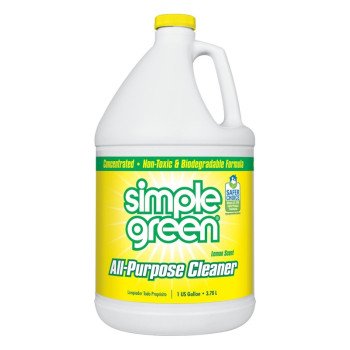 Simple Green 3010100614010 All-Purpose Cleaner, 1 gal Bottle, Liquid, Lemon, Yellow