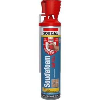 Soudal Soudafoam 124451 Gap Fill, Champagne, 1 hr Functional Cure, 41 to 95 deg F, 20 oz