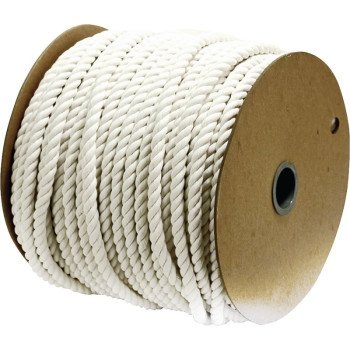 Wellington 11285 Rope, 1/2 in Dia, 300 ft L, Cotton/Synthetic, Natural