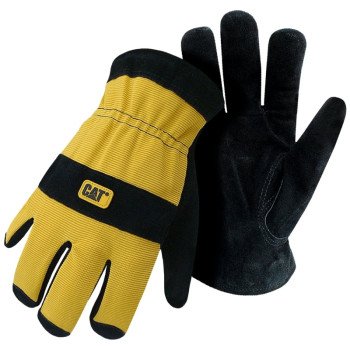 CAT012222L GLOVES SPLIT LTHR L