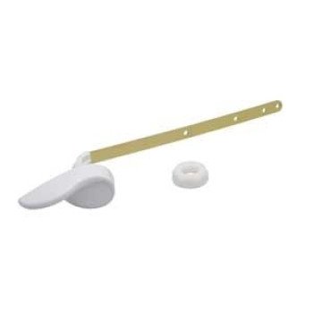 Moen M-Line Series M5614 Tank Lever, 8-1/2 in L Flush Arm, Brass/Plastic