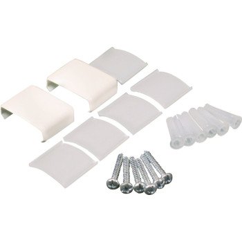 Wiremold NM910 Raceway Accessory Pack, Non-Metallic, Plastic, Ivory