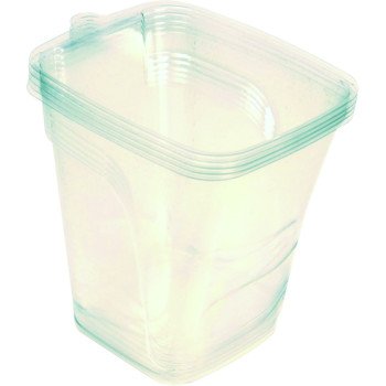 Werner AC27-L Paint Cup Liner, Disposable, Lock-in, Stepladder, Plastic, Clear, For: AC27-P Paint Cup