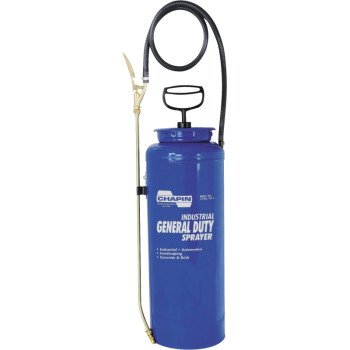 Chapin 1941 Compression Sprayer, 3.5 gal Tank, Steel Tank, 42 in L Hose