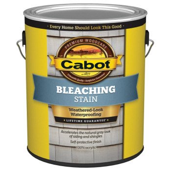 Cabot 140.0010241.007 Bleaching Oil Stain, Natural Gray, Liquid, 1 gal