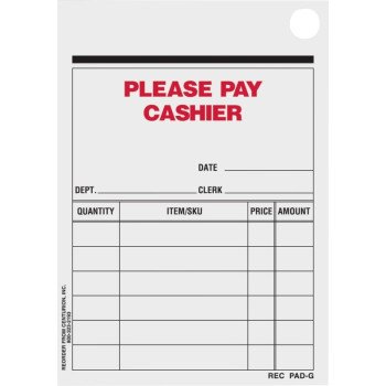 REC PAD-G MANUAL RECEIPT3X4.25