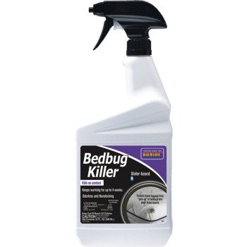 Bonide 573 Bedbug Killer, Liquid, Spray Application, 1 qt Bottle