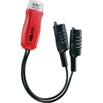 Gardner Bender GET-3202 Twin Probe Circuit Tester, 5 to 50 V, Functions: Voltage, Red