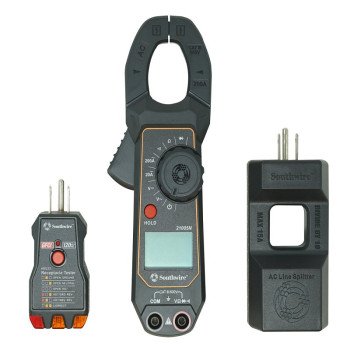 Southwire 20025K Clamp Meter Kit, LCD Display