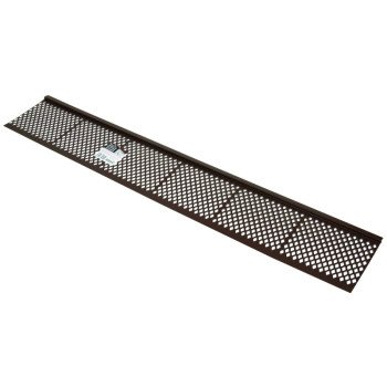 Amerimax 85379 Gutter Guard, 36 in L, 6.5 in W, PVC, Brown