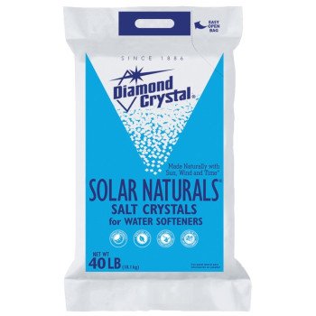 Cargill 100012411 Salt Crystals, 40 lb Bag, Crystalline Solid, Halogen