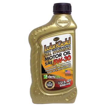 LubriGold 401424 Motor Oil, 5W-30, 1 qt