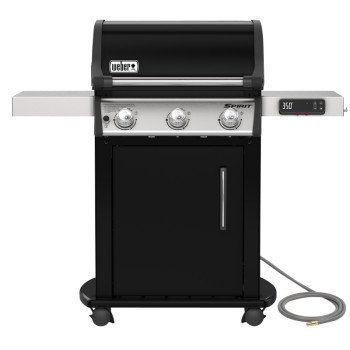 Weber Spirit EX-315 Series 47512401 Gas Grill, 39,000 Btu, Natural Gas, 3-Burner, 424 sq-in Primary Cooking Surface