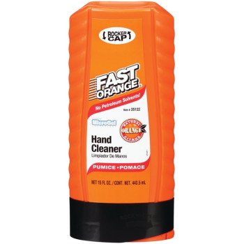 Fast Orange 25122/25113 Hand Cleaner, Lotion, White, Citrus, 15 oz, Bottle