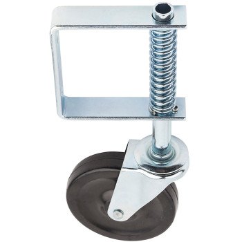 National Hardware N192-217 Gate Caster, 4 in Dia Wheel, 0.94 in W Wheel, Plastic Wheel, 125 lb, Steel Housing Material