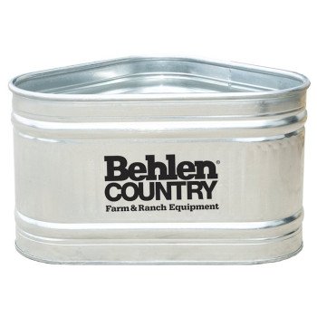 Behlen Country 50140058 Tall Stock Tank, Triangle, 60 gal, Steel, Galvanized