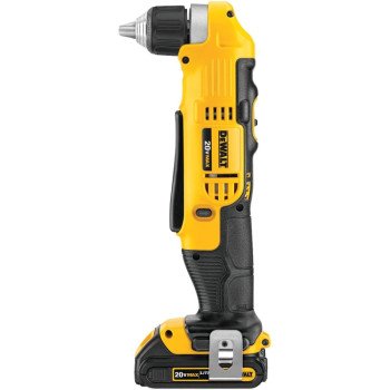 DEWALT DCD740C1 Drill/Driver Kit, Battery Included, 20 V, 3/8 in Chuck, Keyless, Ratcheting Chuck