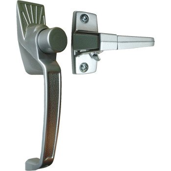 SK11 LATCH PUSHBUTTON SILVER  