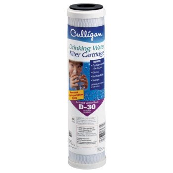 Culligan D-30A Replacement Water Filter, For: Culligan US-600A Undersink Drinking Water Filtration, 2-3/8 in Dia