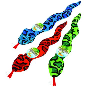 RUFFIN'IT 16292 Dog Toy, Snake, Assorted