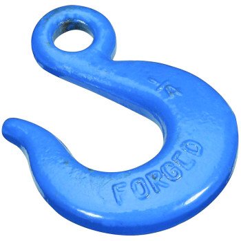 National Hardware 3246BC Series N177-337 Eye Slip Hook, 1/4 in, 2600 lb Working Load, Steel, Blue