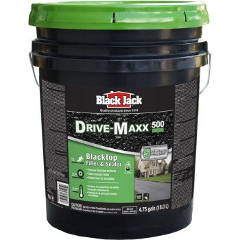 Black Jack Drive-Maxx 500 6452-9-30 Filler and Sealer, Liquid, Black, 4.75 gal Pack