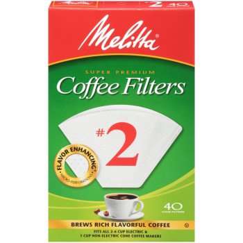 Melitta 622702 Coffee Filter, White