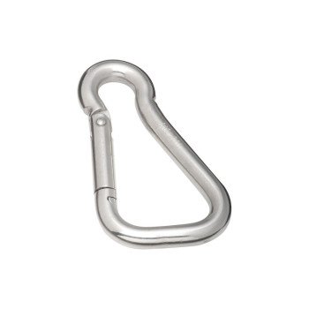 National Hardware 3166BC Series N262-410 Spring Snap, 925 lb Working Load, Stainless Steel, Zinc