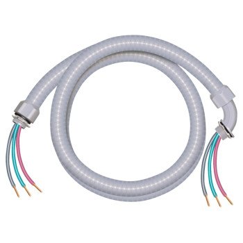 Southwire 55189301 Flexible Whip, 10 AWG Cable, Copper Conductor, THHN Insulation