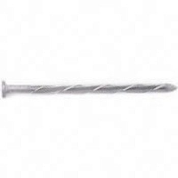 National Nail 00004132 Siding Nail, 6d, 2 in L, Steel, Galvanized, Flat Head, Round, Spiral Shank, 50 lb