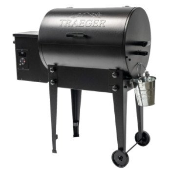 Traeger TFB30KLF TRGR TLGTR 20 BK PLLT, 19000 Btu, 300 sq-in Primary Cooking Surface, Truck Bed Storage, Black