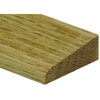 Shur-Trim FW3800NAT03 Tile Reducer, 3 ft L, 1-5/16 in W, 3/8 in Thick, Hardwood, Natural Oak