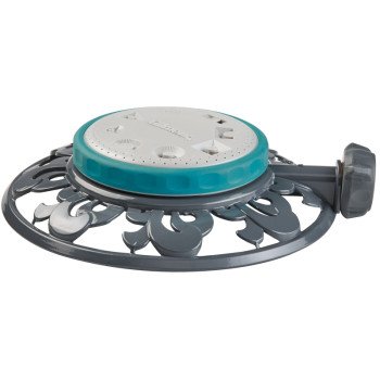 Gilmour 859563-1004 Lawn Sprinkler, 35 ft, Circular, Metal