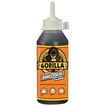 Gorilla 5000806 Glue, Brown, 8 oz Bottle