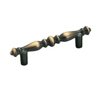 Amerock BP176CAE Cabinet Pull, 5-1/2 in L Handle, 1-1/4 in H Handle, 1-1/4 in Projection, Zinc, Antique English