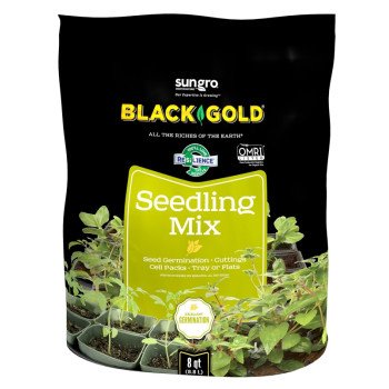 sun gro BLACK GOLD 1411002 8 QT P Seedling Mix, 8 qt Bag