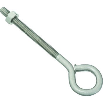 National Hardware N221-630 Eye Bolt, 5/16-18 Thread, 3 in L Thread, 3/4 in ID Dia Eye, 3.72 in L Shank, Stainless Steel