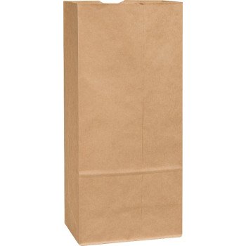 Duro Bag 80078 BBL Sack, 12 x 7 x 17 in, 66 lb, Kraft Paper, Brown