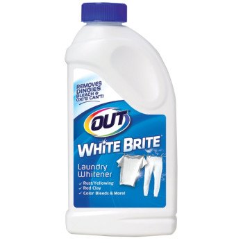 OUT White Brite WB30N/YO12N Laundry Whitener, 30 oz, Bottle, Powder, White