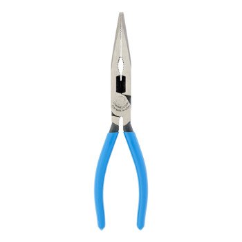 Channellock E Series E318 Plier with Cutter, 7.81 in OAL, 0.091 in Hard Wire, 0.162 in Soft Wire Cutting Capacity